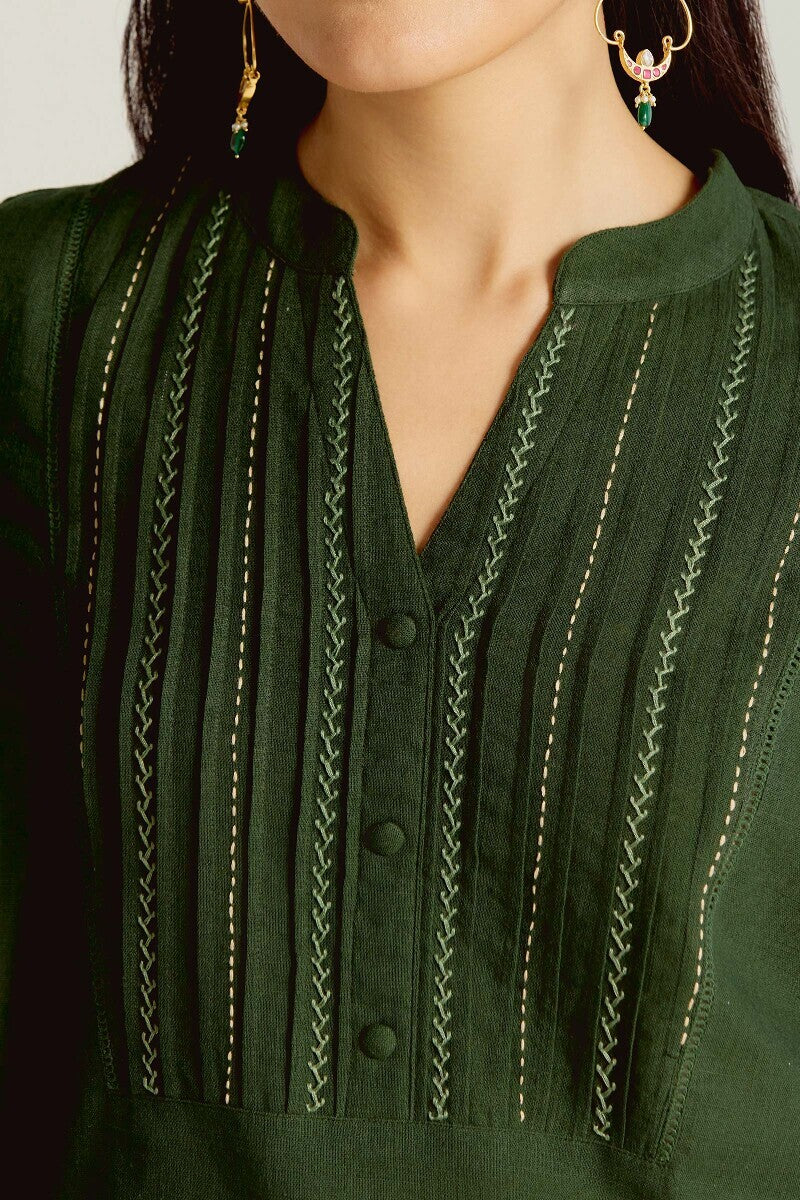 Roza Kiara Green Kurta