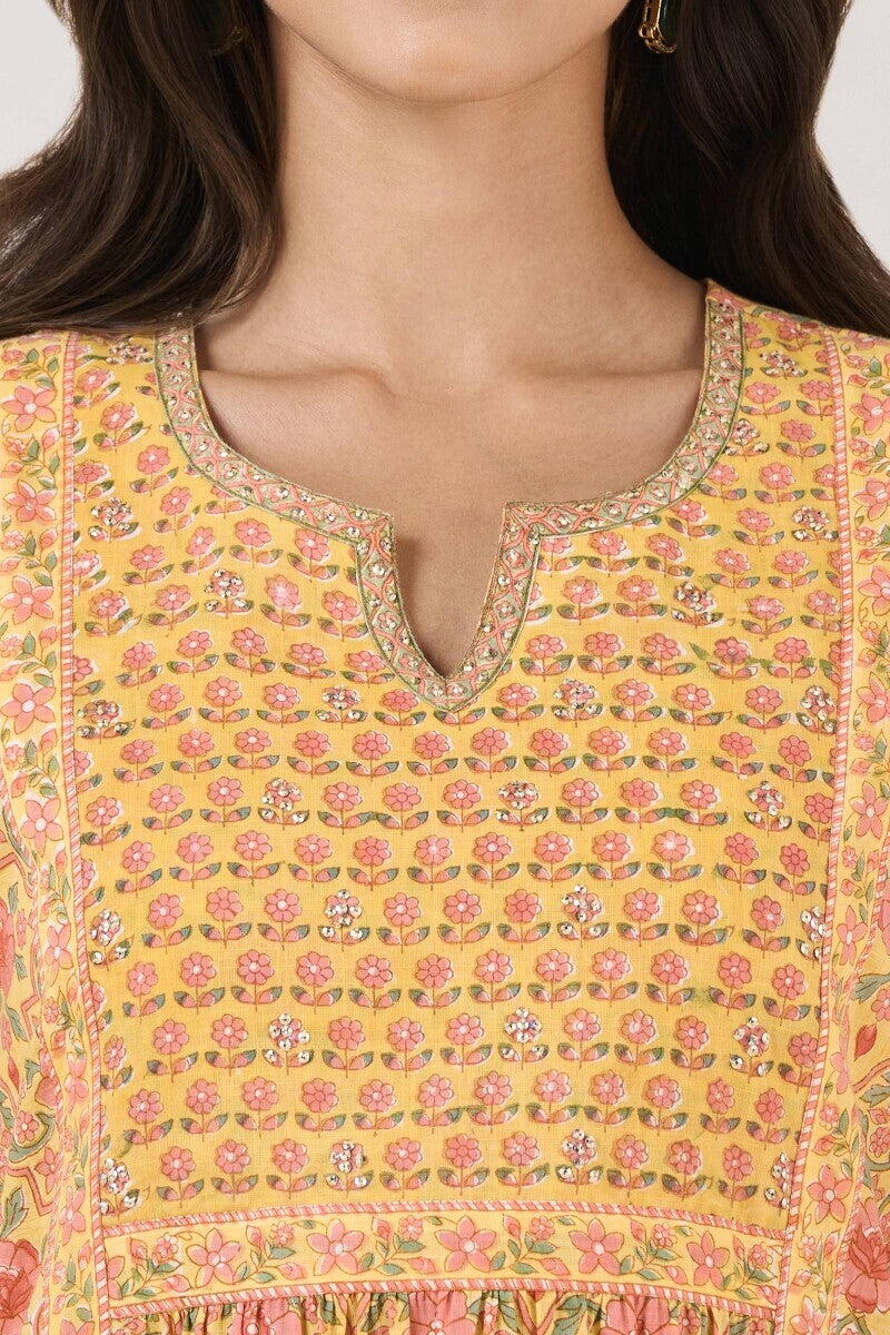 Roz Meher Azaira Sanganeri Kurta