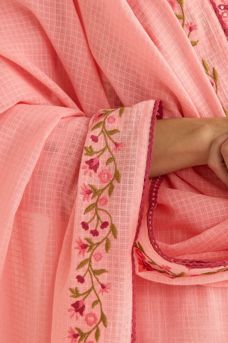 Mehraab Mahi Pink Dupatta