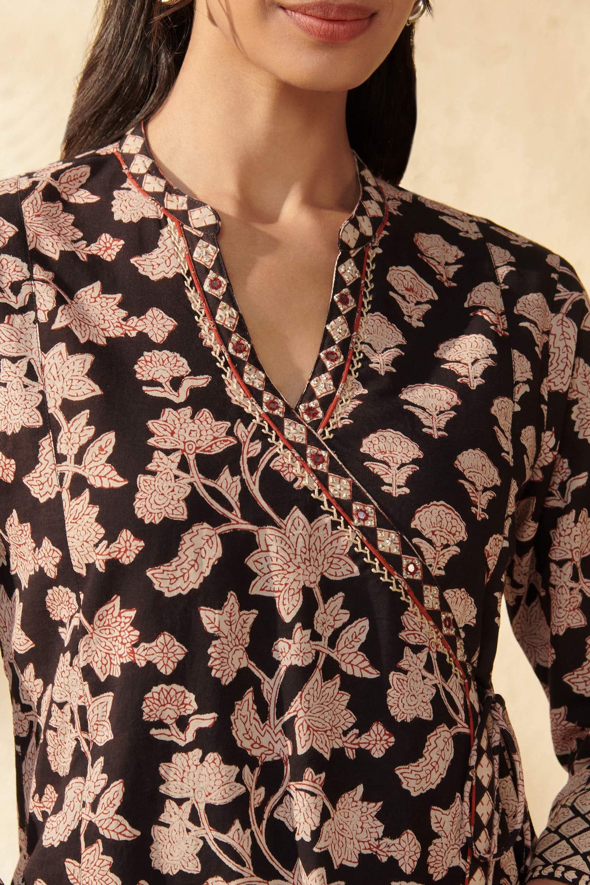 Sehra Jahan Bagru Kurta