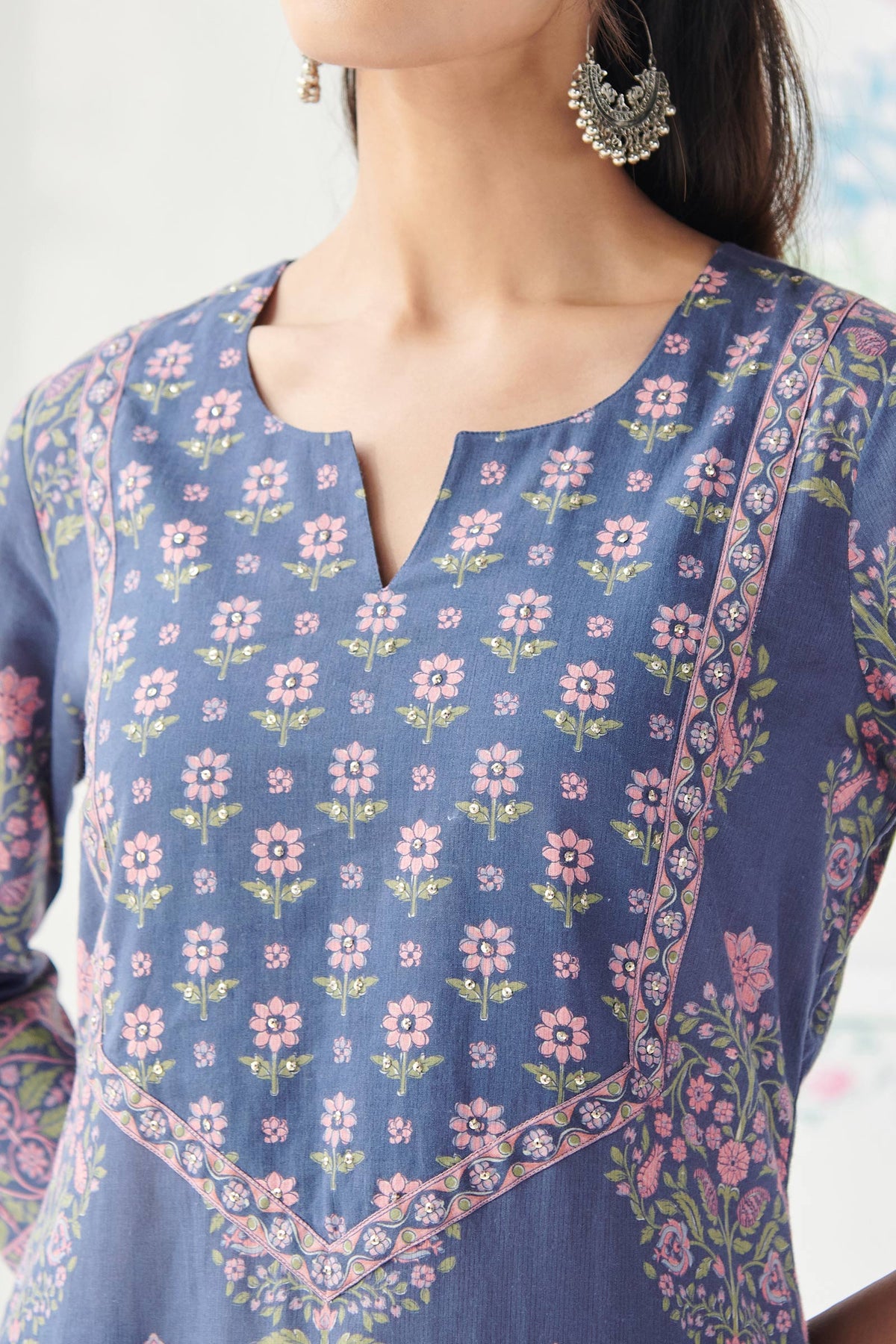 Gulbahar Fizah Kurta