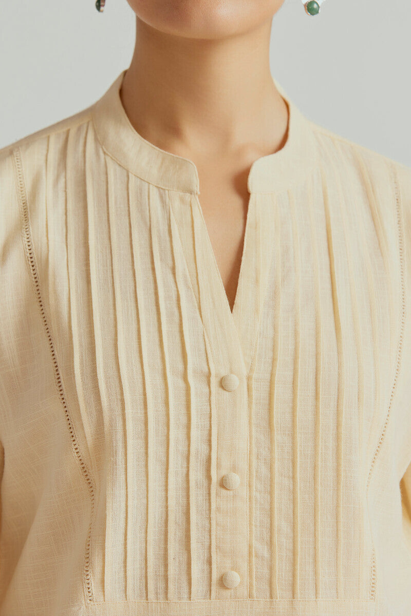 Roza Zara Cream Kurta