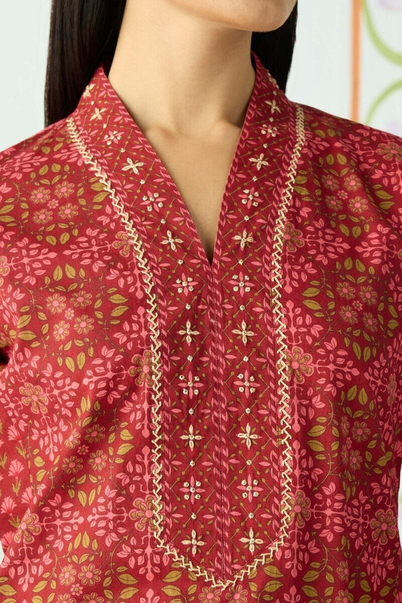 Gauhar Nishat Sanganeri Kurta