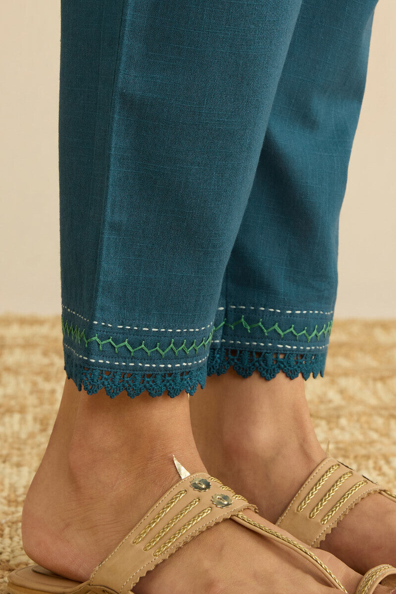 Kashida Kiara Blue Narrow Pants