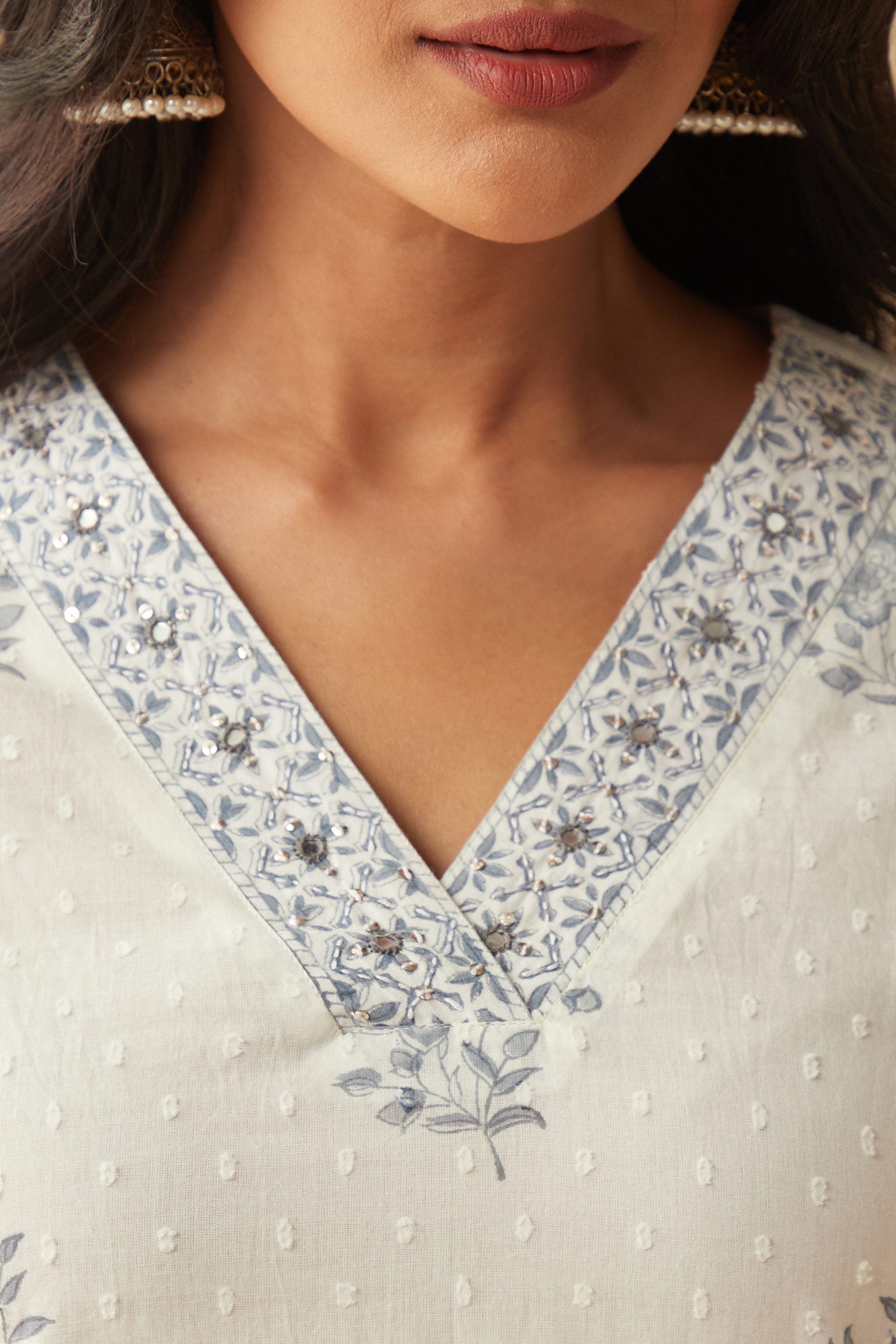 Rosheen Safeena Sanganeri Kurta