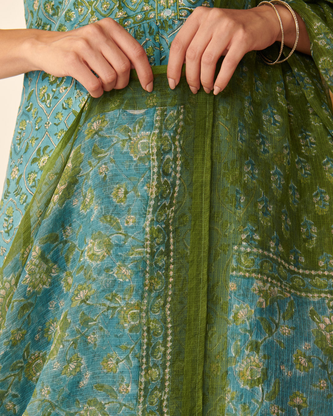 Gulbarg Riya Sanganeri Dupatta