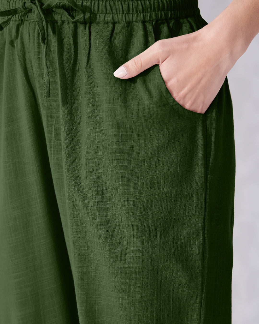 Roza Tara Forest Green Narrow Pants