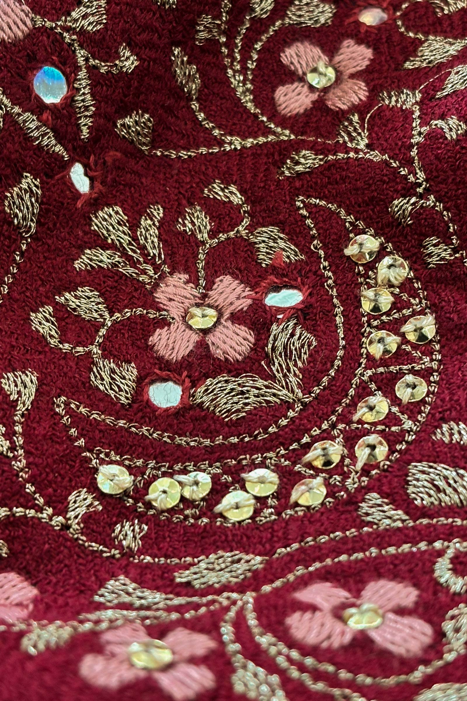 Naadirah Gulbahar Faux Wool Kurta