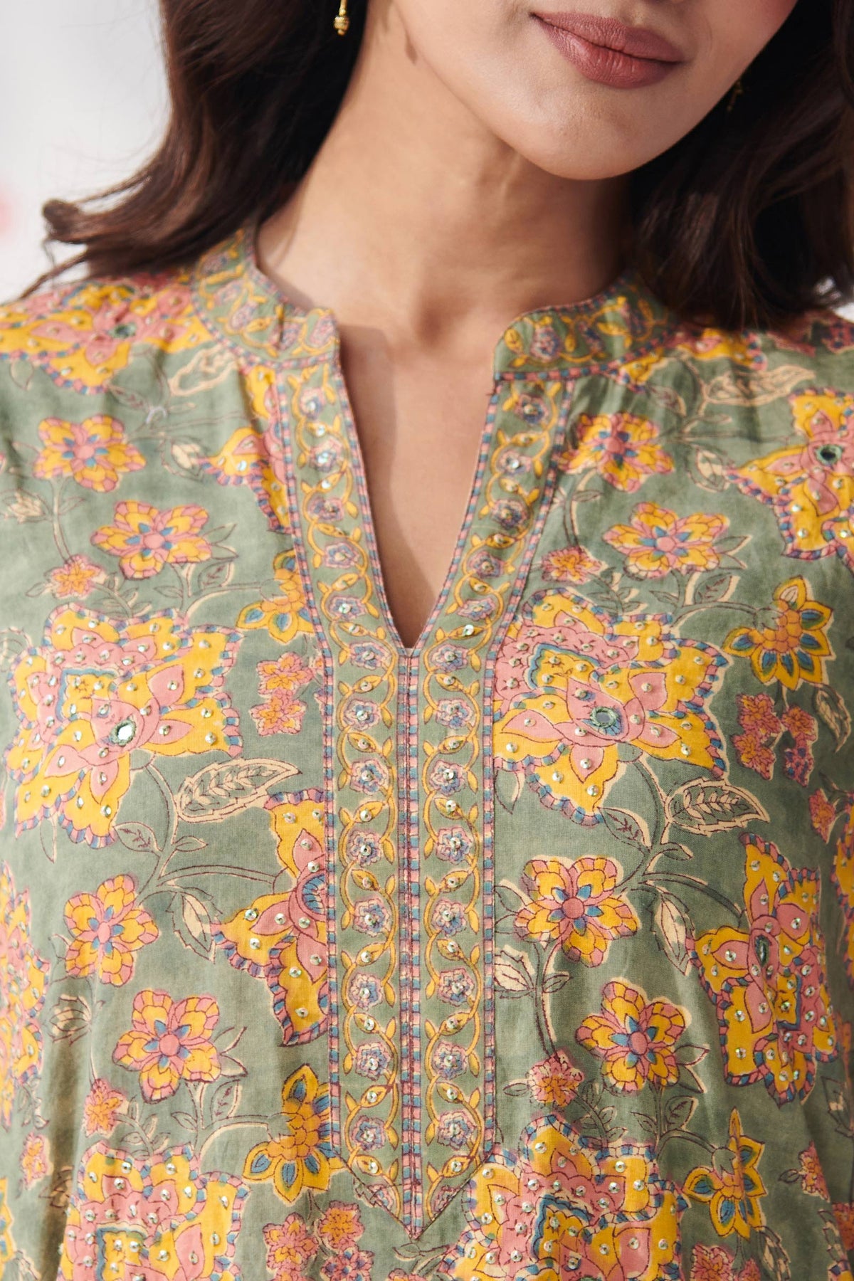 Gulzar Suhana Sanganeri Kurta