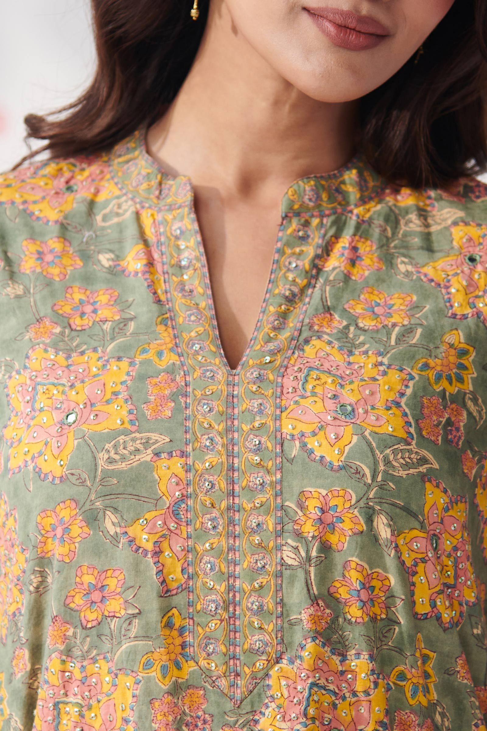 Gulzar Suhana Sanganeri Kurta