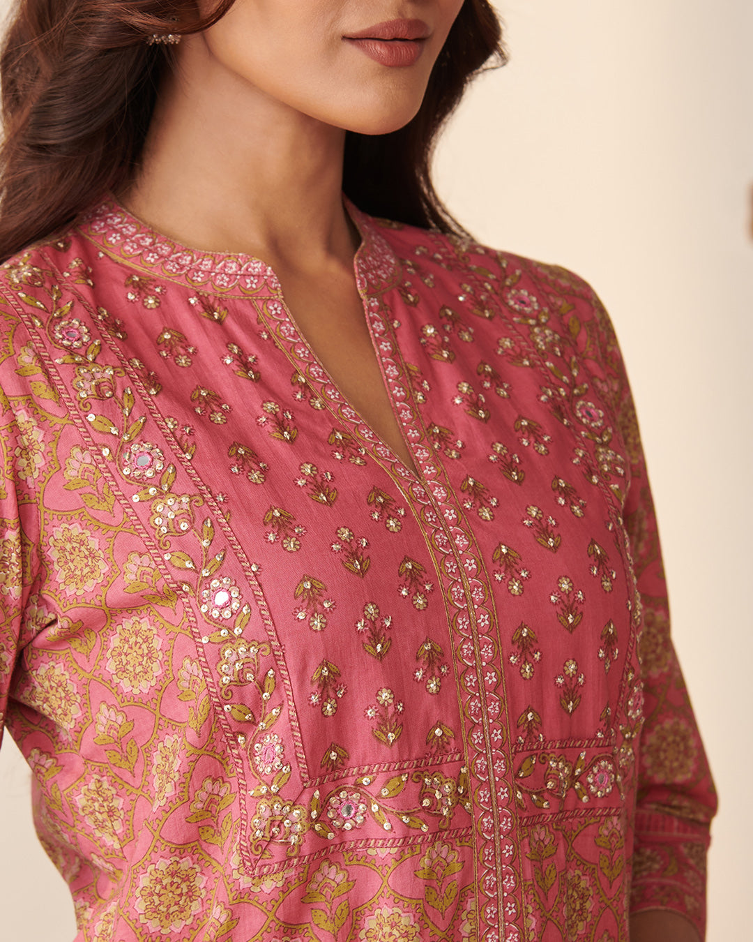 Gauhar Fizah Sanganeri Kurta