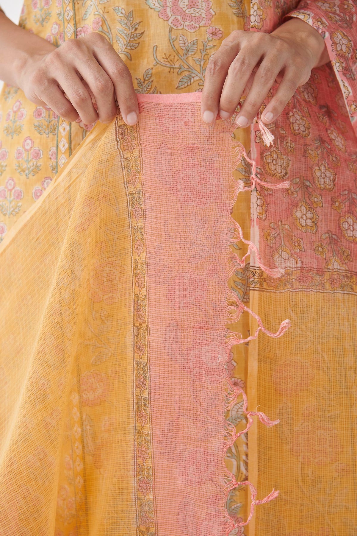 Gulshan Bagh Fahima Sanganeri Kota Dupatta