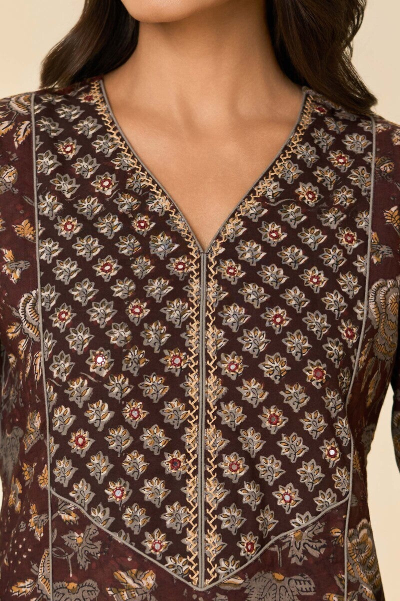 Sehra Nafisa Bagru Kurta