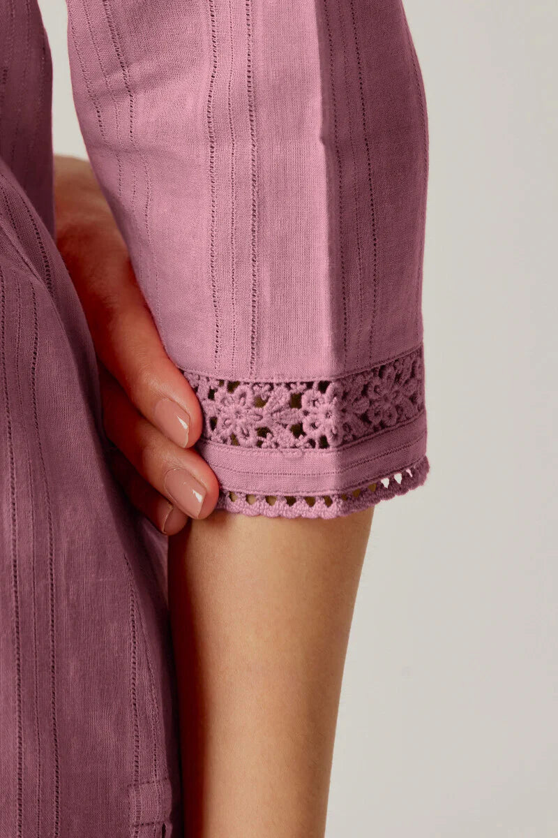 Surplus: Roza Sehr Mauve Kurta