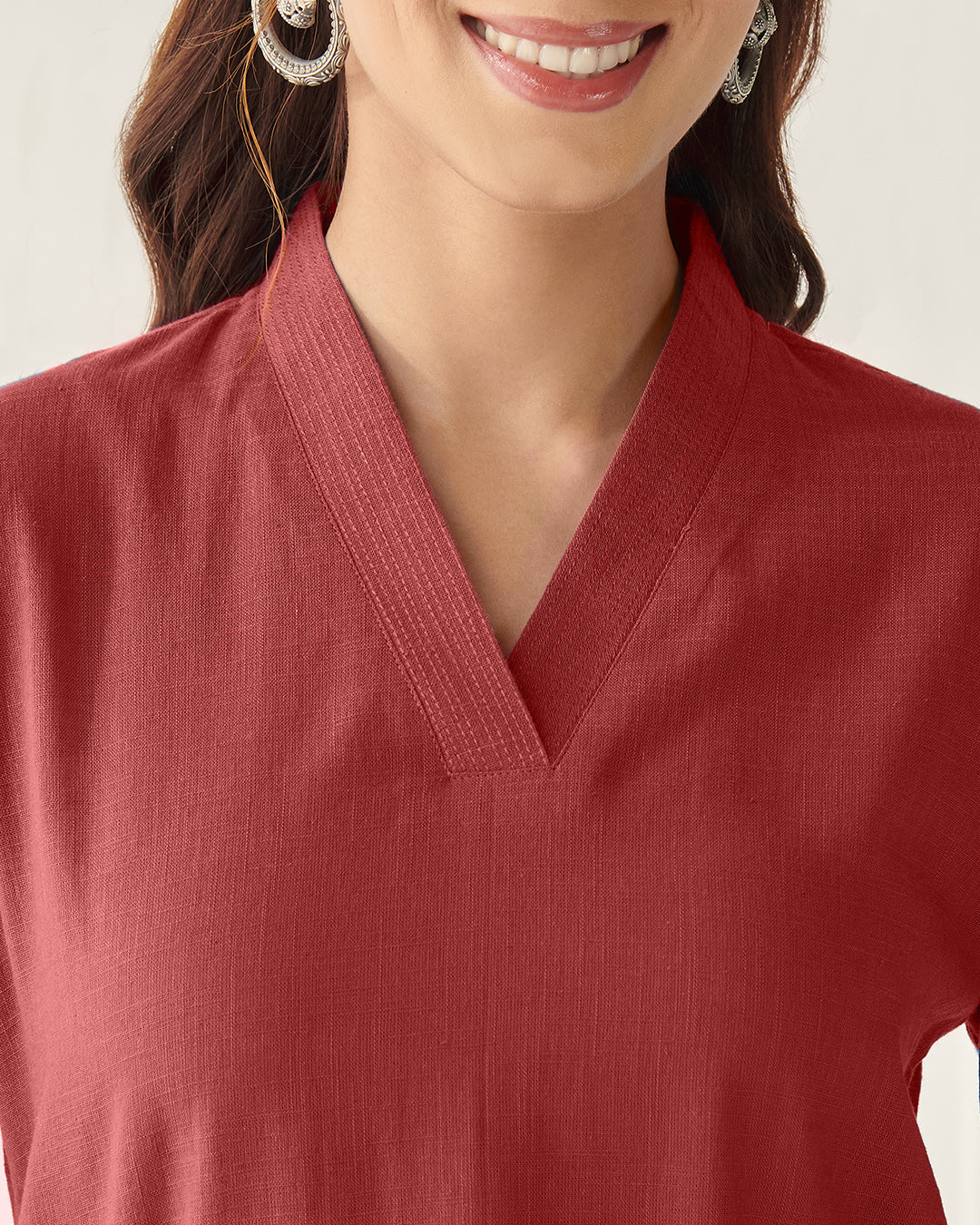 Roza Faraz Alta Red Kurta