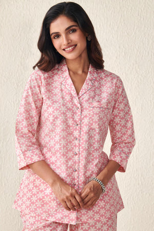 Roza Seher Sanganeri Loungewear Set