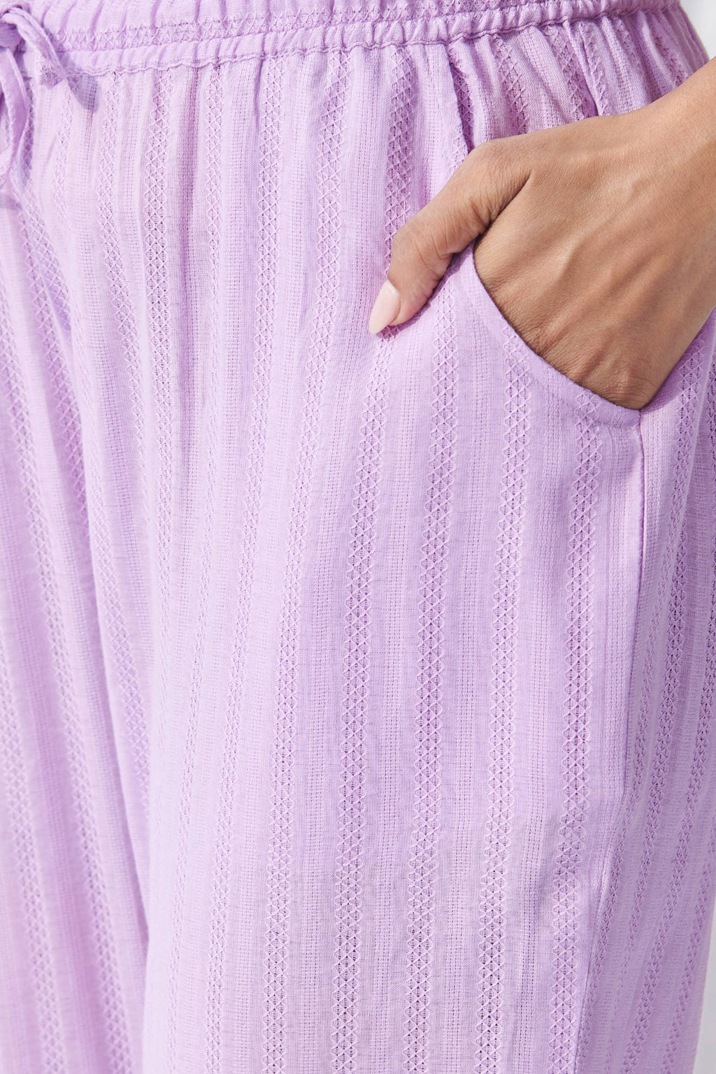 Surplus: Roza Rumi Purple Narrow Pants