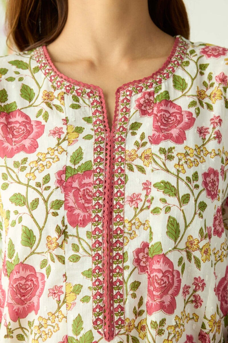Gauhar Nafisa Sanganeri Kurta
