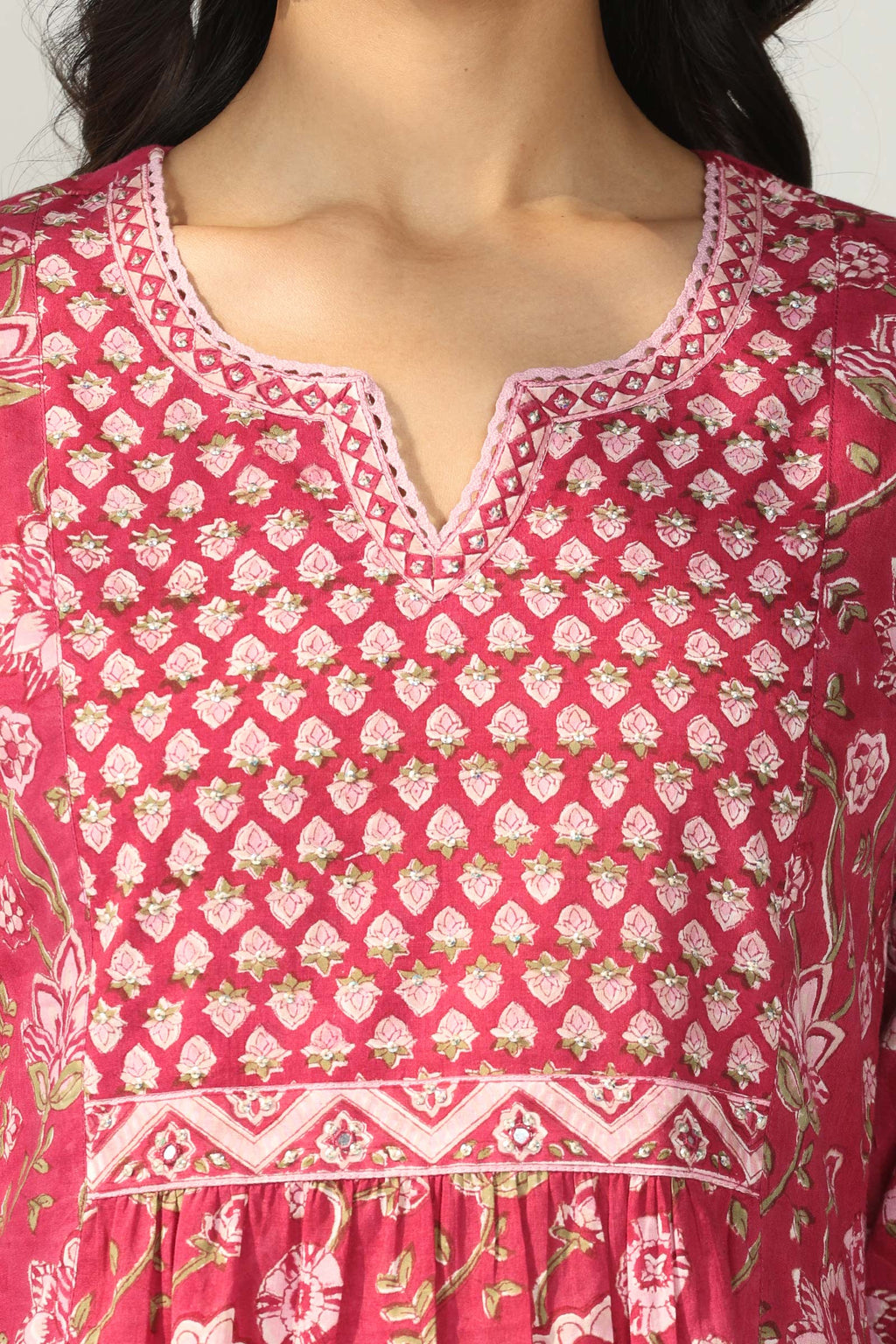 Roz Meher Jasmine Sanganeri Kurta