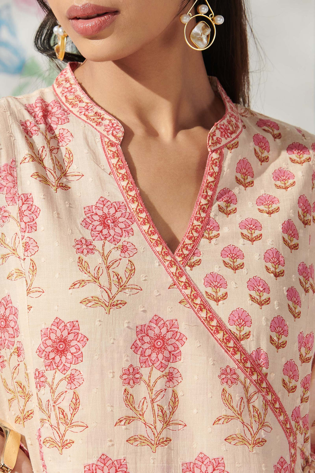 Gulbahar Safiya Sanganeri Kurta