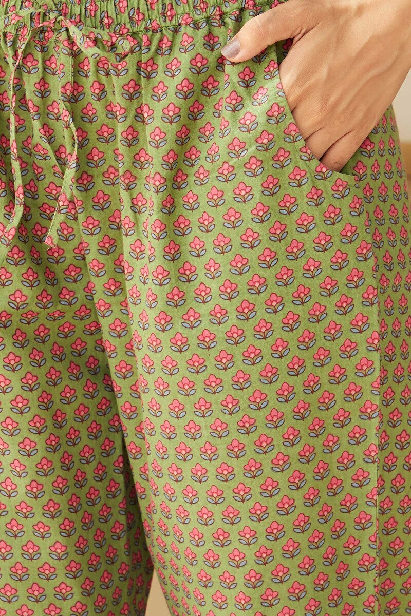 Rosheen Nida Sanganeri Narrow Pants