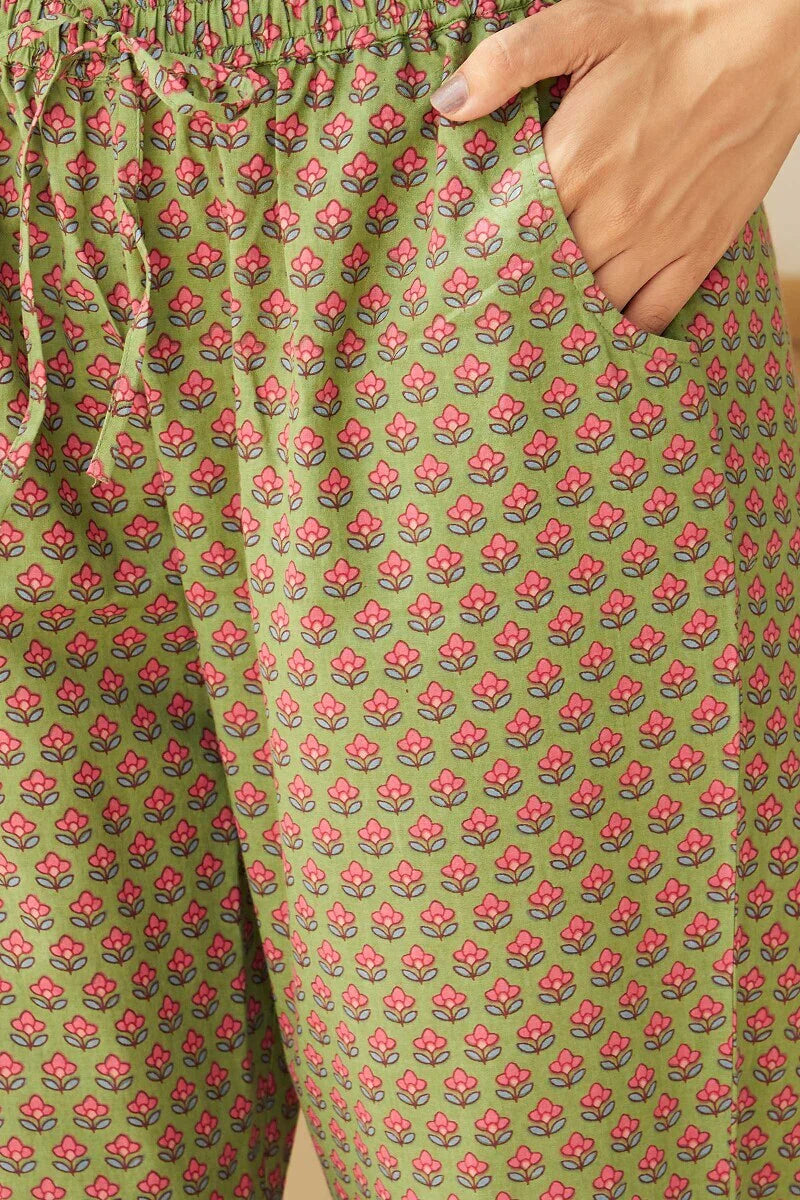 Rosheen Nida Sanganeri Narrow Pants