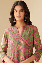 Rosheen Zeenat Sanganeri Kurta