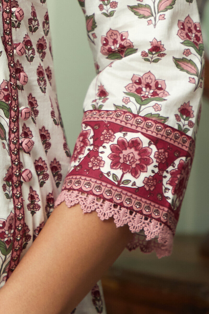 Rosheen Farhat Sanganeri Kurta