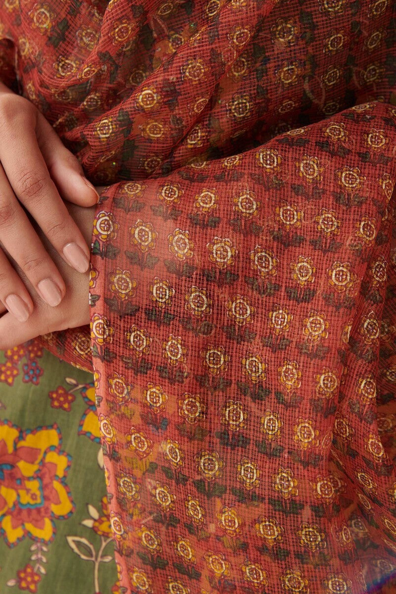 Gulzar Suhana Sanganeri Dupatta