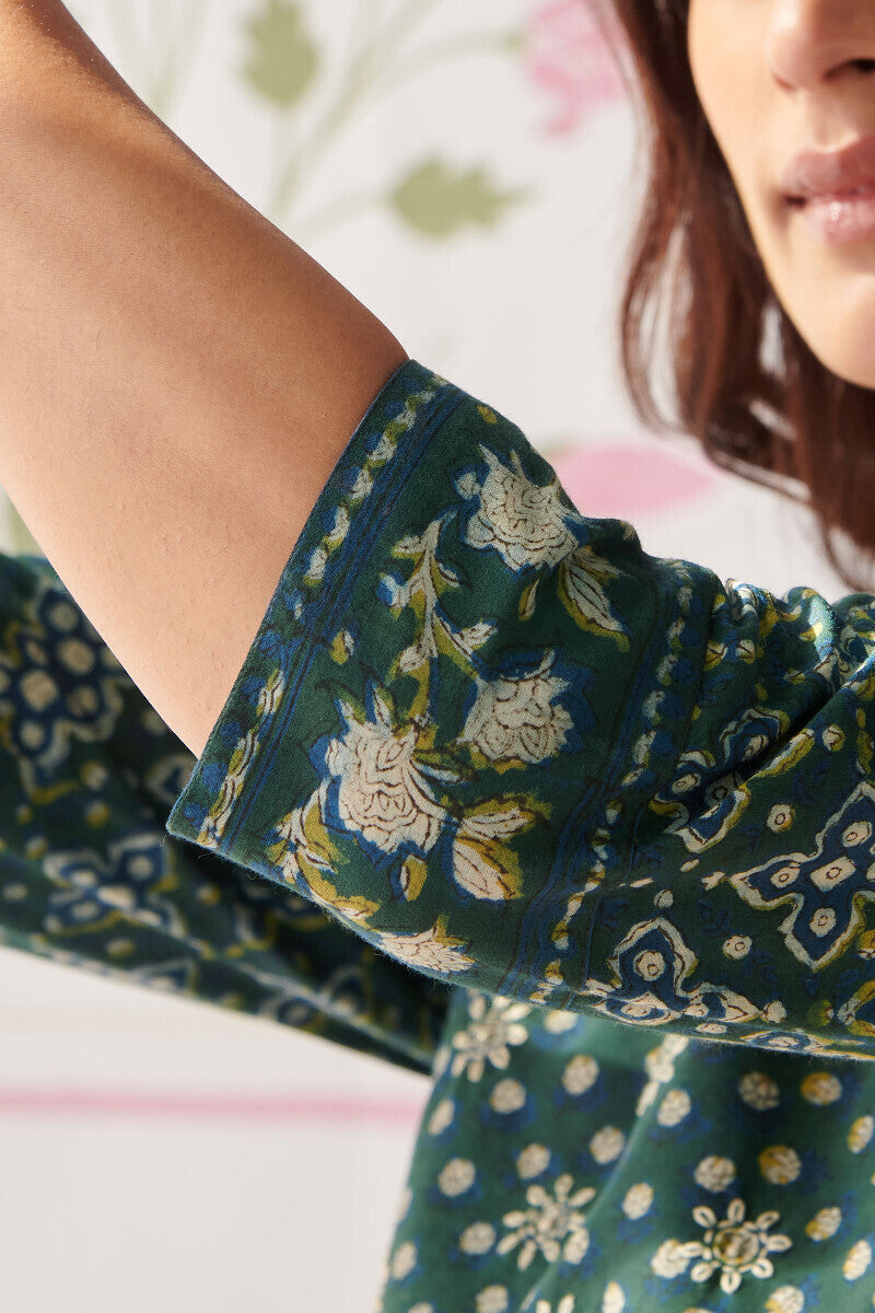 Sehra Mahreen Bagru Kurta