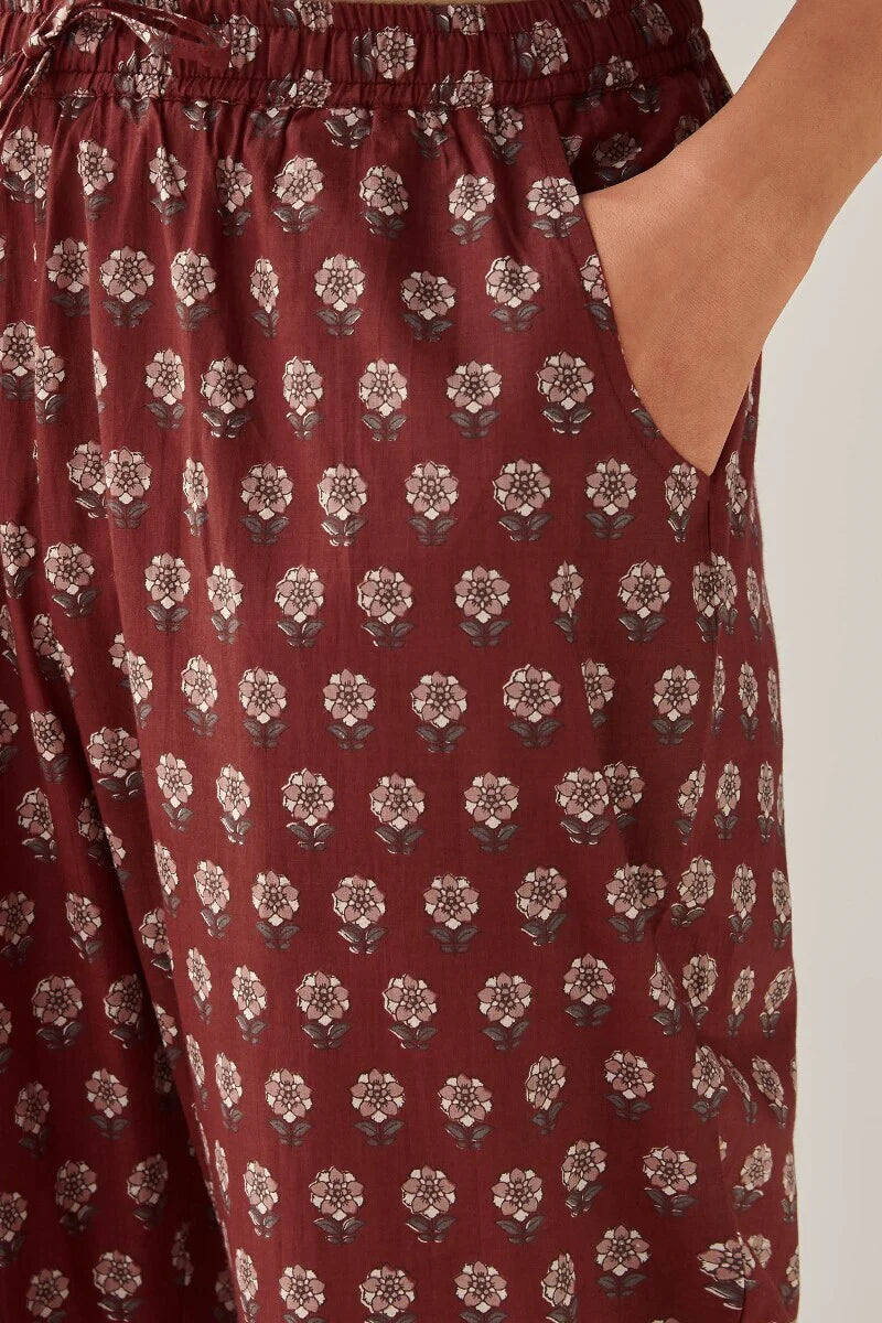 Surplus: Gauhar Zaria Sanganeri Narrow Pants