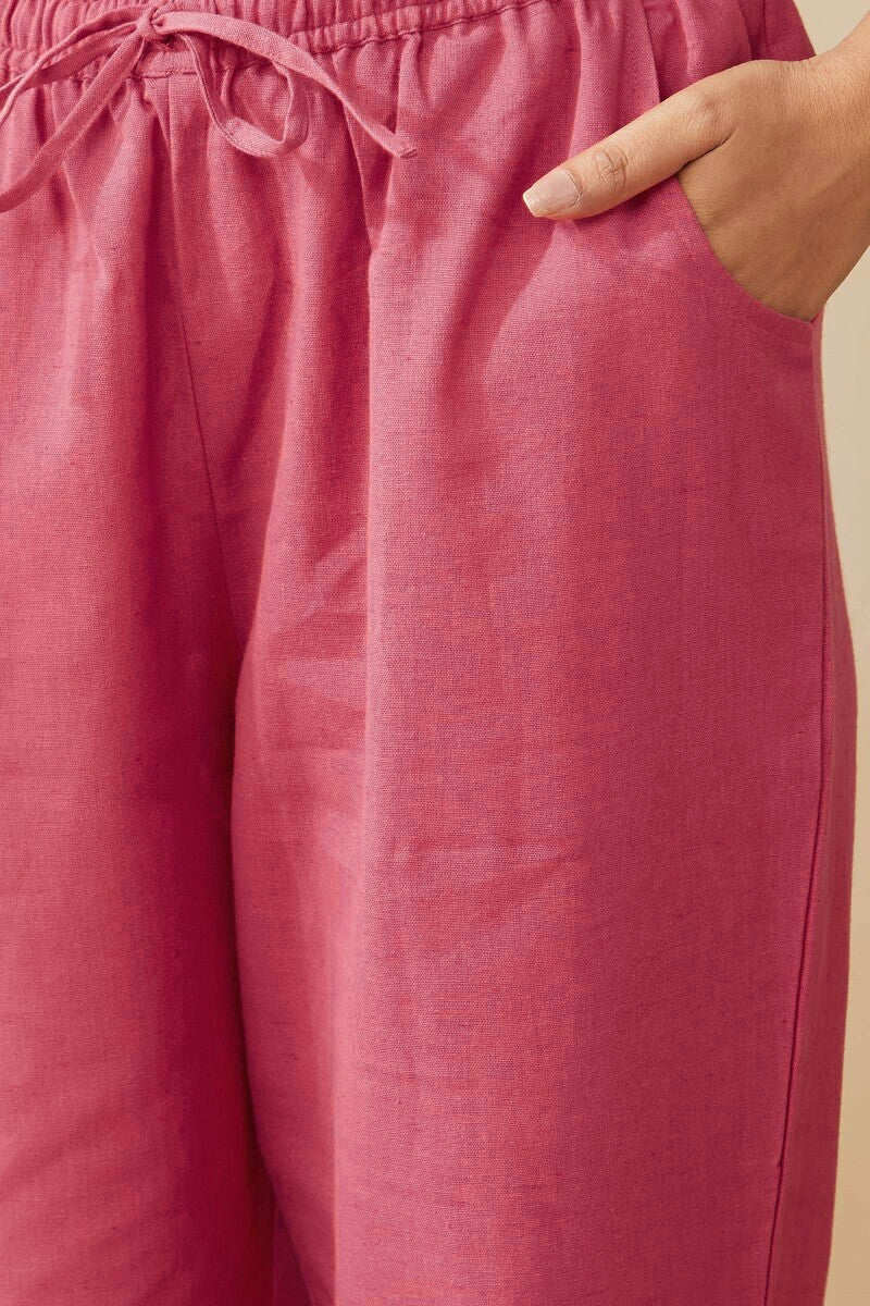 Roza Zoya Pink Narrow Pants