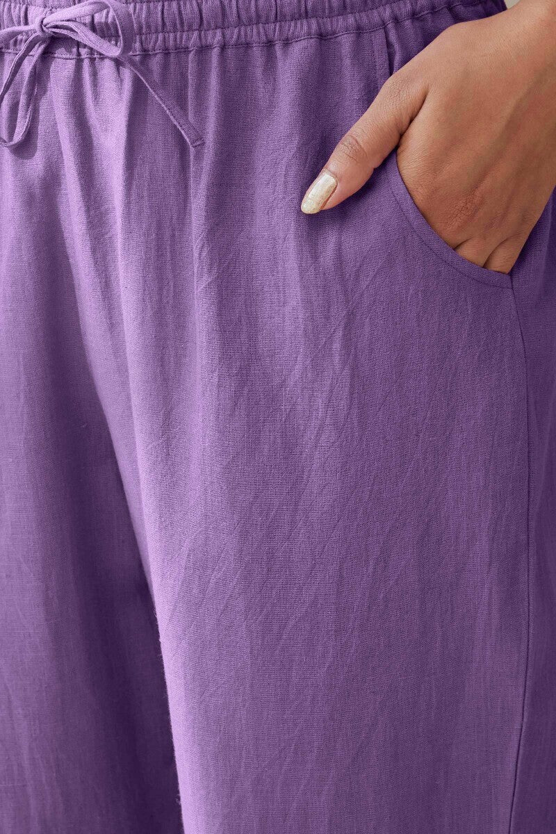 Roza Seher Violet Narrow Pants