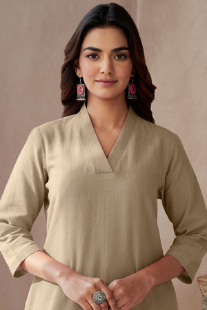 Rosheen Amara Beige Kurta