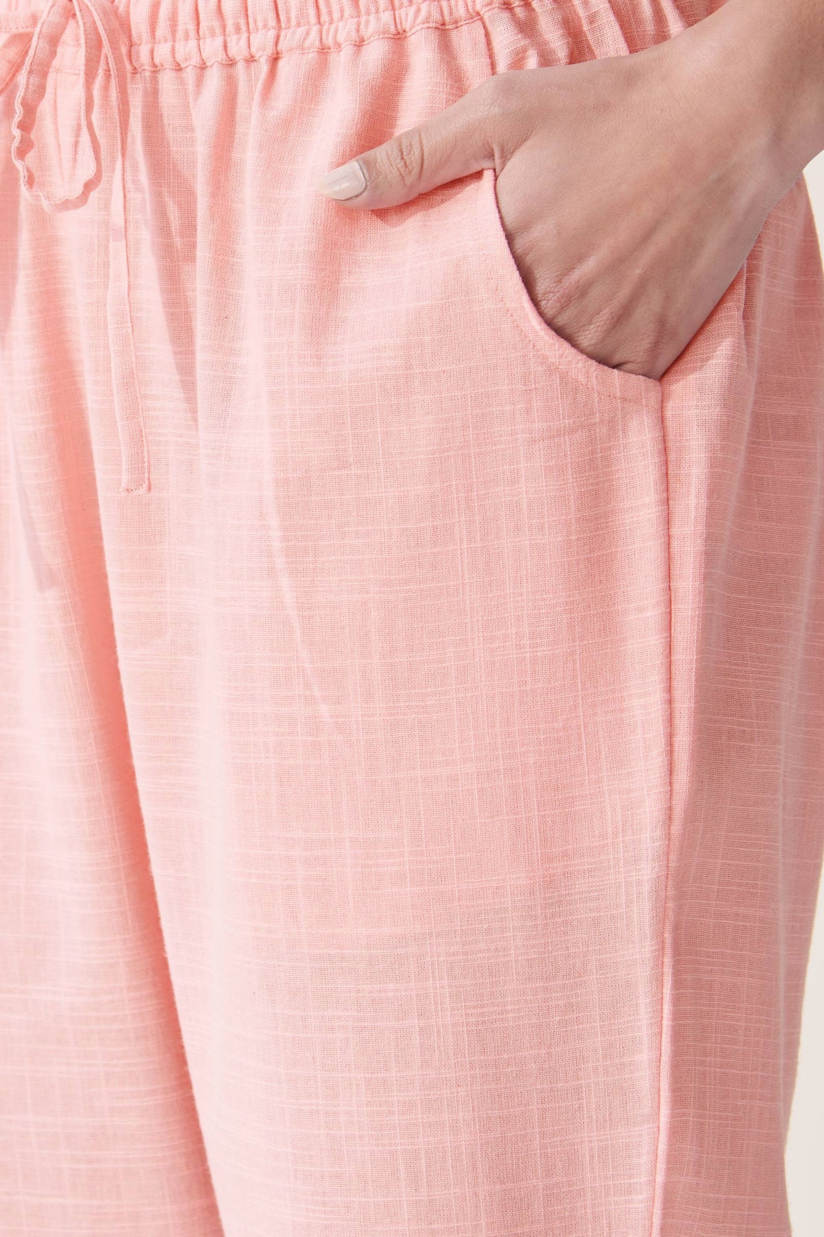 Roza Anahita Peach Narrow Pants