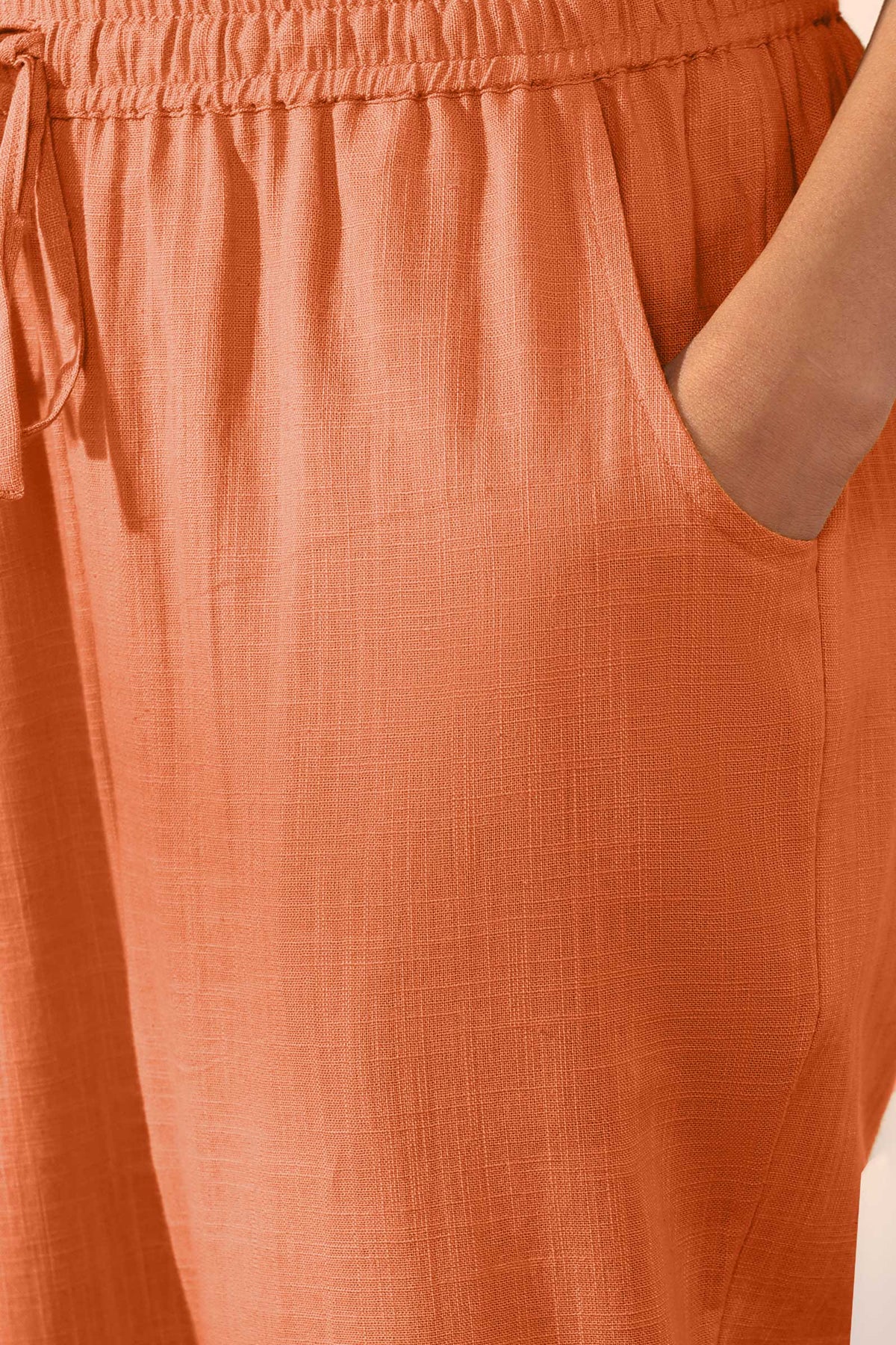 Roza Alizah Orange Narrow Pants