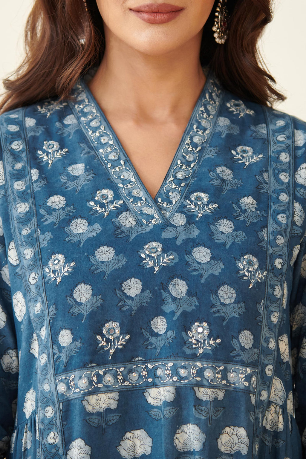 Noor Aasira Bagru Kurta