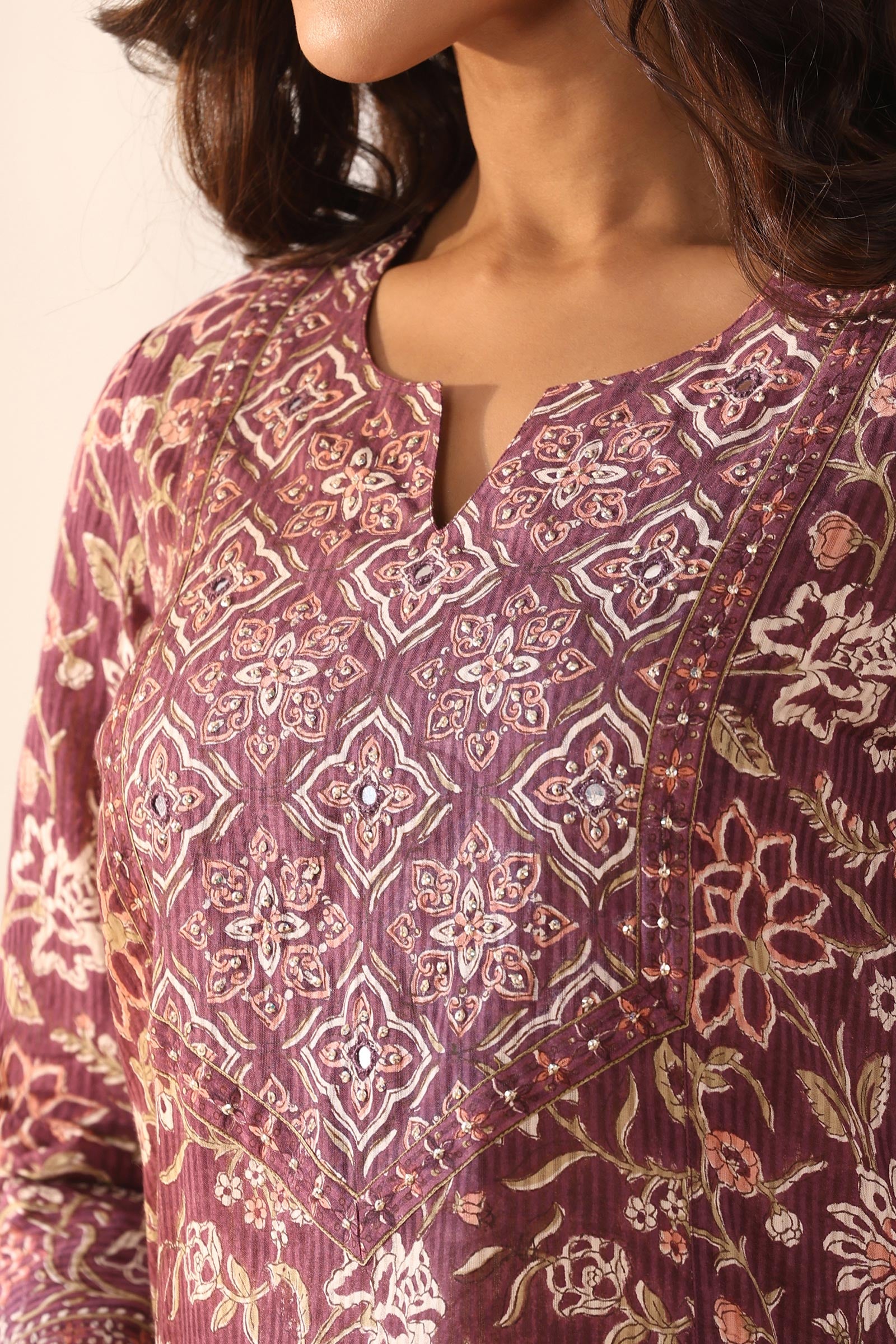 Gauhar Rabiah Sanganeri Kurta