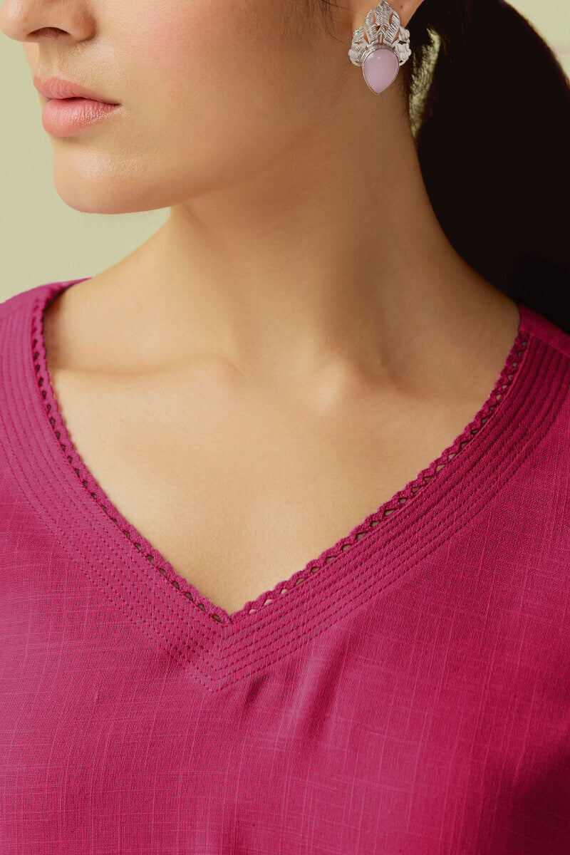 Roza Zara Rose Pink Kurta