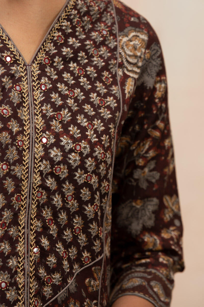 Rehnuma Nahid Bagru Kurta