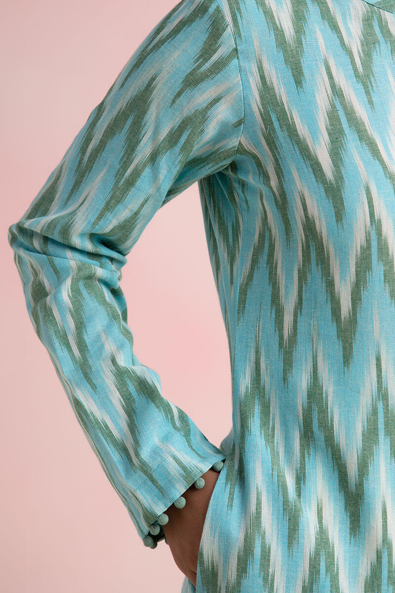 Naadirah Jasmine Ikat Kurta