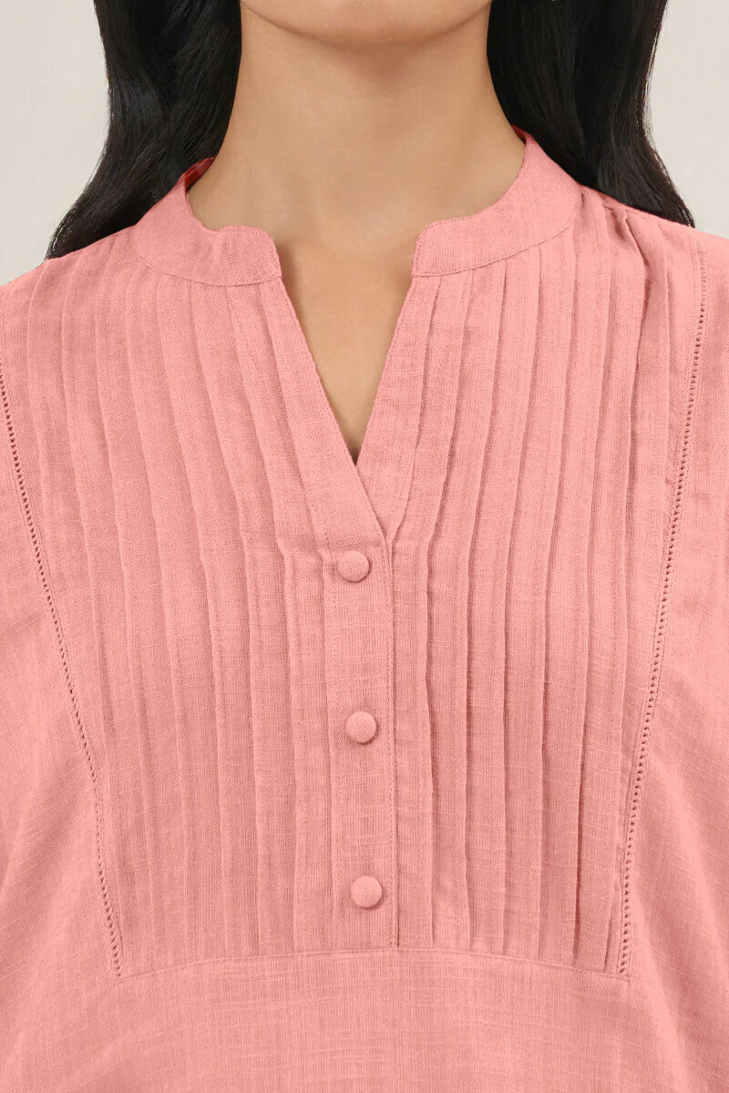 Surplus: Roza Nida Light Pink Kurta