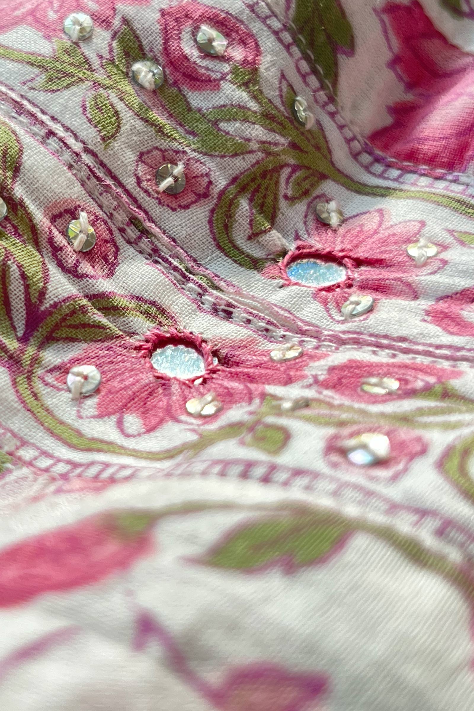 Gulbahar Zeina Sanganeri Kurta