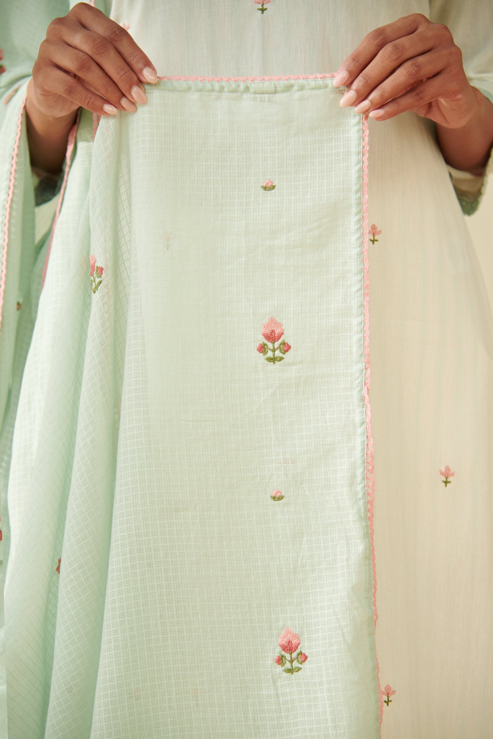 Mehraab Rumeha Green Dupatta