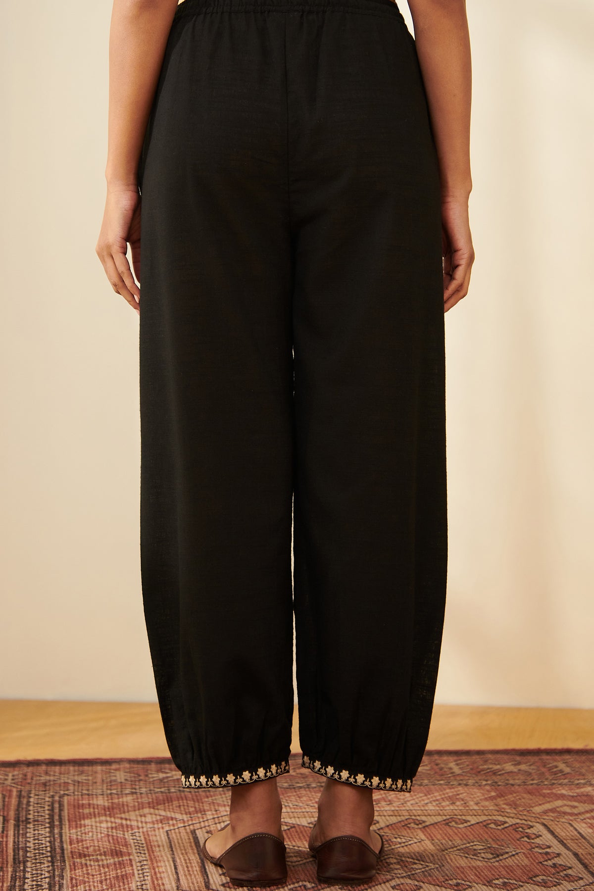 Mehraab Bahara Black Izhaar Pants