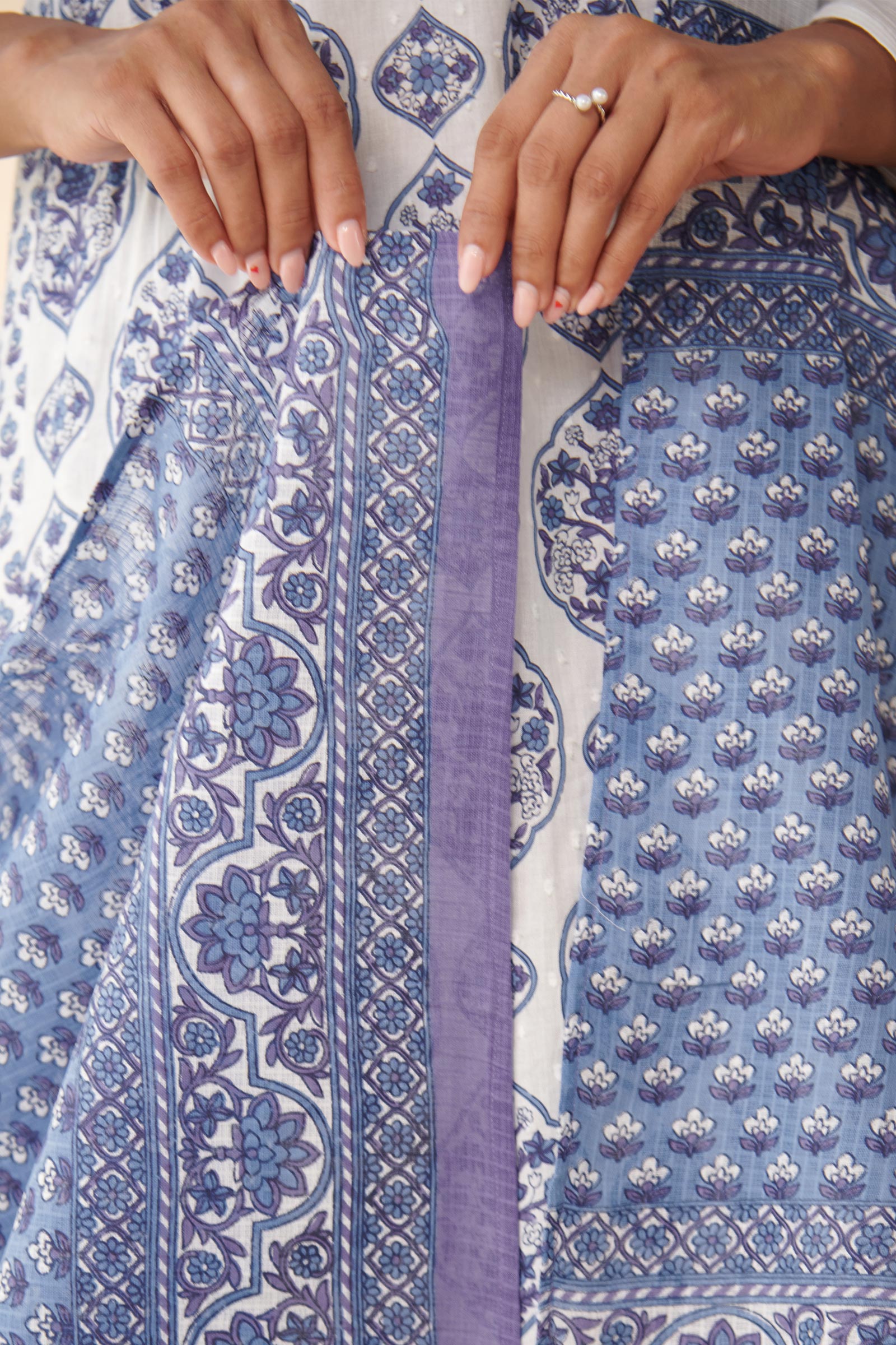 Neelofar Nihad Sanganeri Dupatta