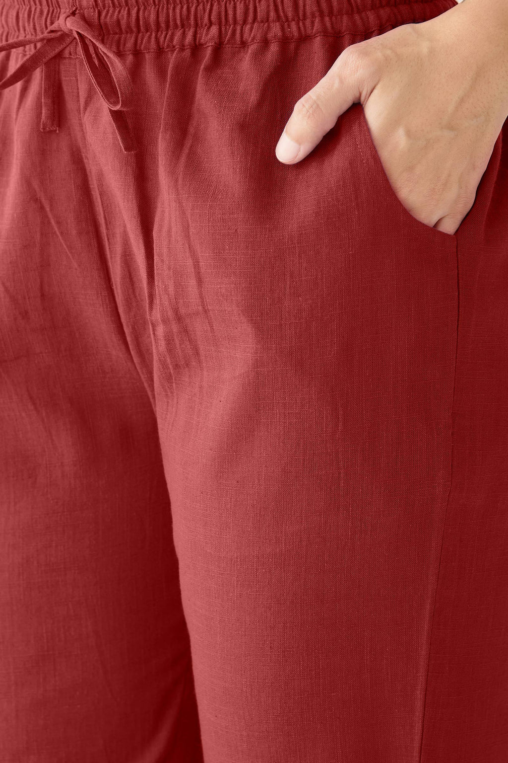 Roza Faraz Alta Red Narrow Pants
