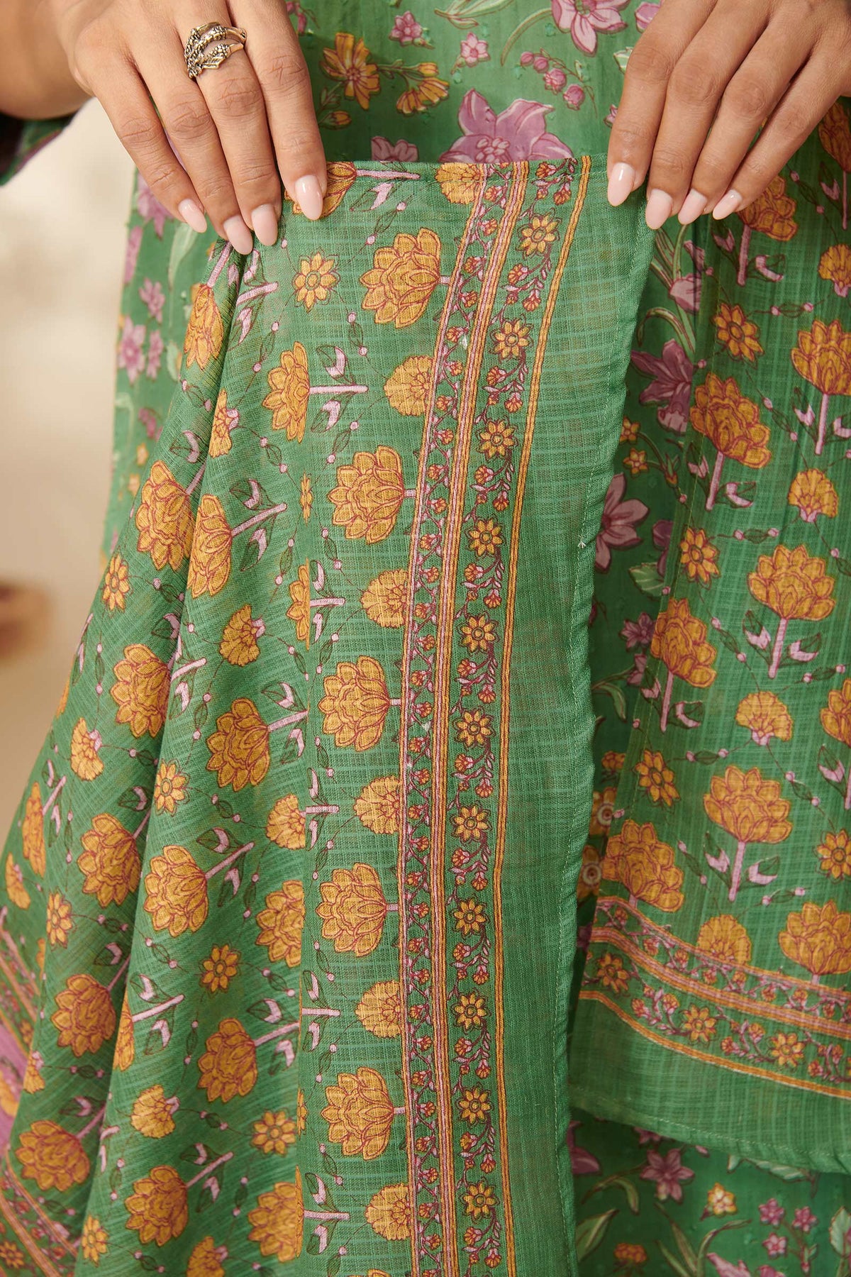 Gauhar Alaya Sanganeri Dupatta