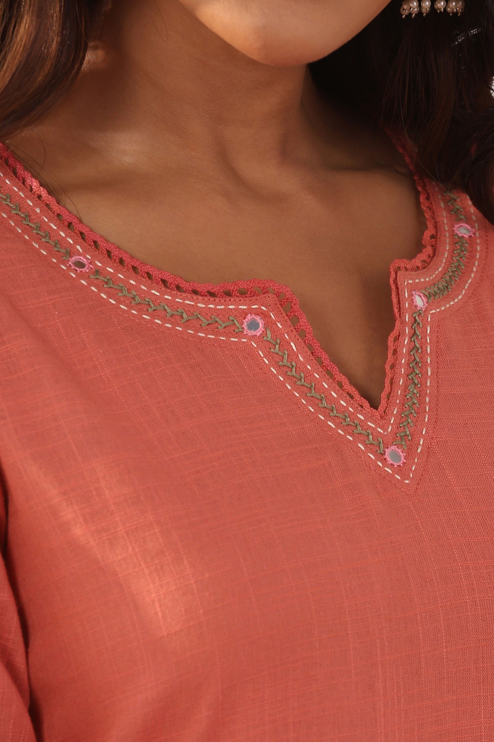 Roza Raima Pink Kurta