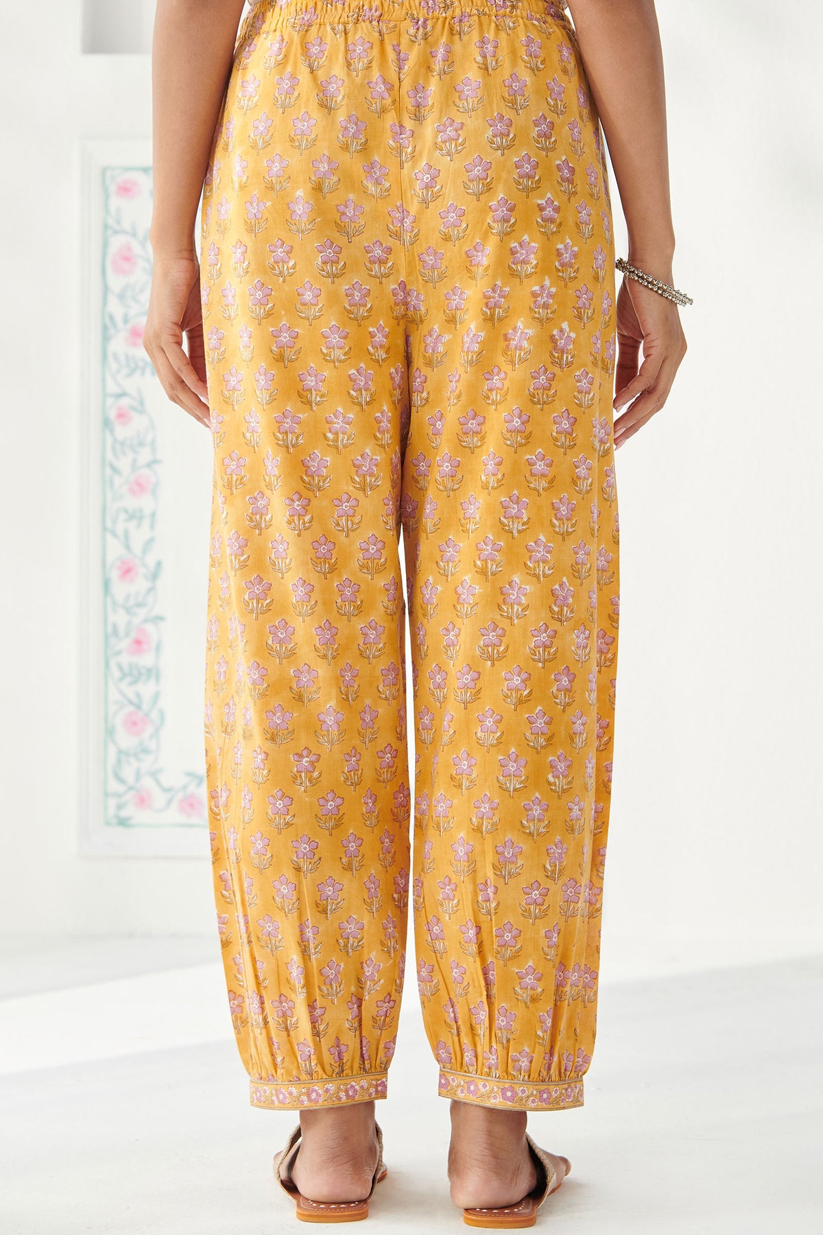 Gulbahar Azma Sanganeri Izhaar Pants